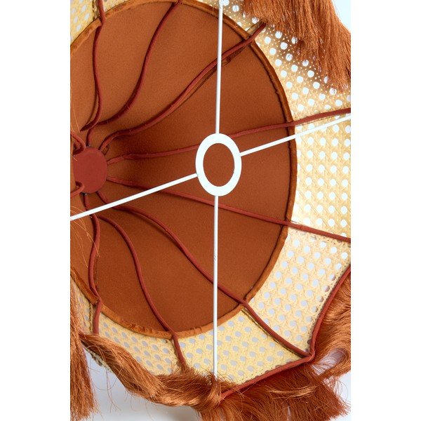 Oranžové tienidlo ø 45 cm Mizia – Light & Living-image-4