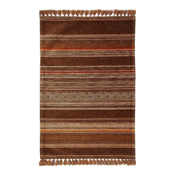 Koberec Eco Rugs Terra Stripes, 80 × 150 cm