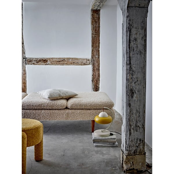 Okrovožltá čalúnená stolička Bruno – Bloomingville-image-3