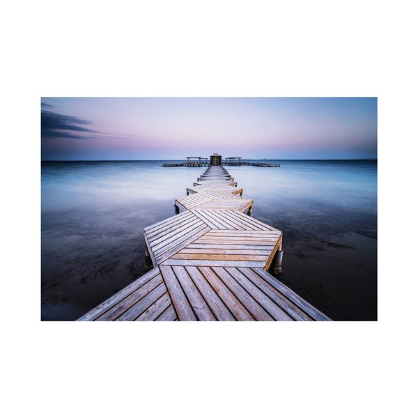 Obraz 113x85 cm Twilight Pier – Styler
