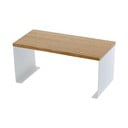 Biela/v prírodnej farbe kovová prídavná polička 30,5x14 cm Tosca – YAMAZAKI