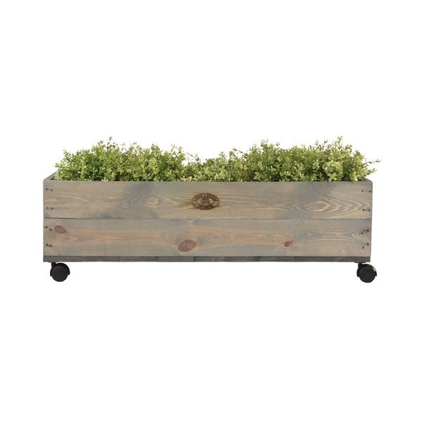 Truhlík na kolieskach Esschert Design, šírka 79 cm