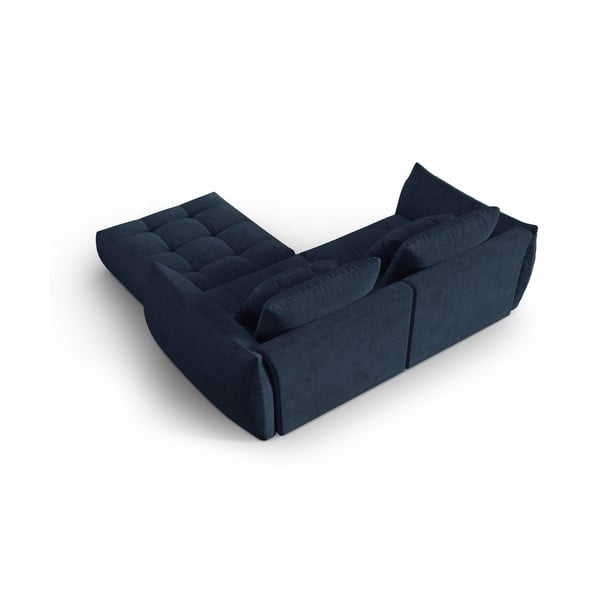 Tmavomodrá rohová pohovka (variabilný roh) Bloom – Micadoni Home-image-3