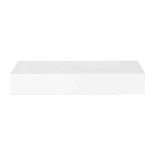 Biela nástenná polička Intertrade Shelvy, dĺžka 23,5 cm