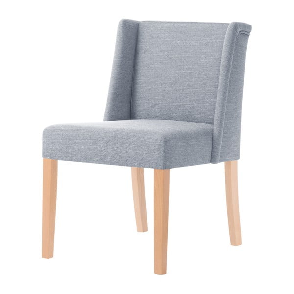 Sivá stolička s hnedými nohami Ted Lapidus Maison Zeste
