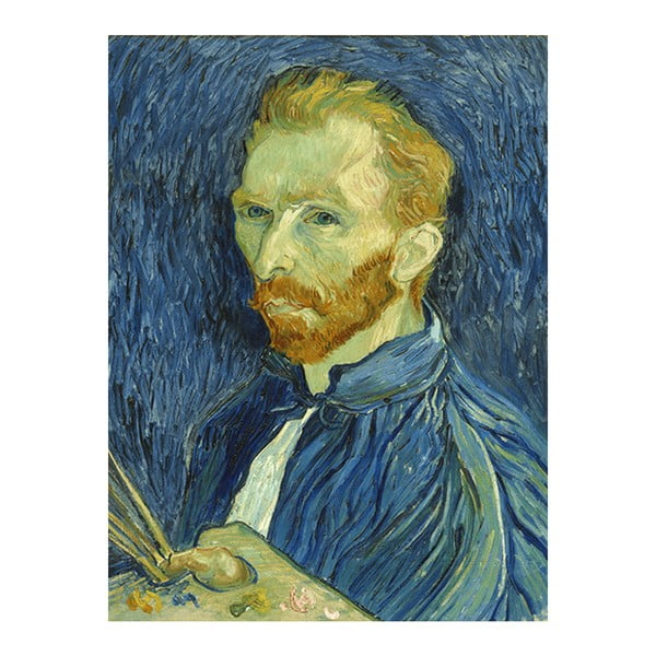 Obraz Vincenta van Gogha - Self-Portrait, 40x30 cm