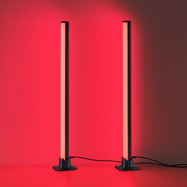 Čierna kovová LED stolová lampa (výška  55 cm) Boy – Reality-image-3