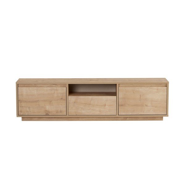 TV stolík v dekore duba v prírodnej farbe 160x42x30 cm Sentinel – Kalune Design-image-3