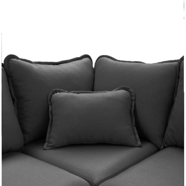 Tmavosivá rohová pohovka (ľavý roh) Beata - Ropez-image-1