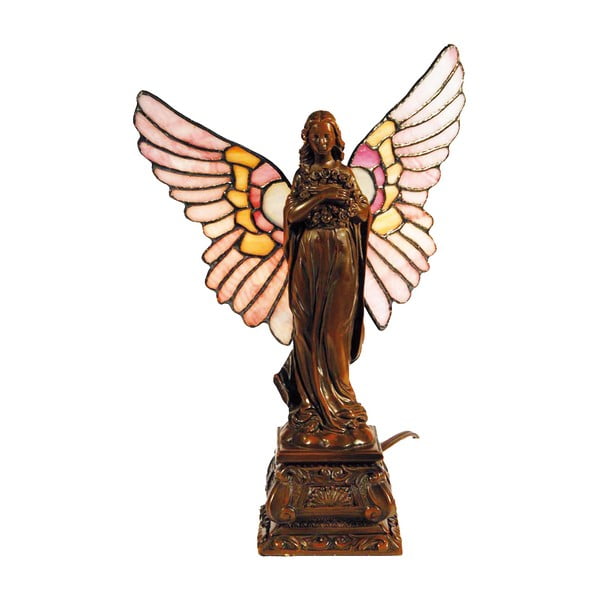 Tiffany stolná lampa With Wings