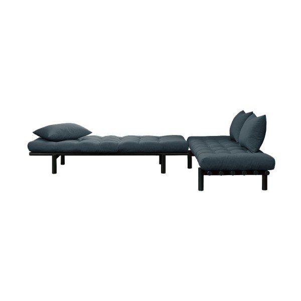 Pohovka s petrolejovomodrým poťahom Karup Design Pace Black/Petrol Blue-image-3
