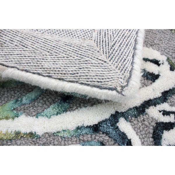 Sivý ručne tkaný koberec Flair Rugs Soho Vega, 120 × 170 cm-image-4