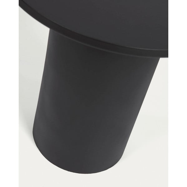 Kovový okrúhly odkladací stolík ø 45 cm Fleksa – Kave Home-image-3