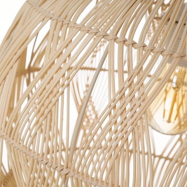 Ratanové stropné svietidlo v prírodnej farbe s ratanovým tienidlom ø 37 cm Natural Way – Casa Selección-image-2