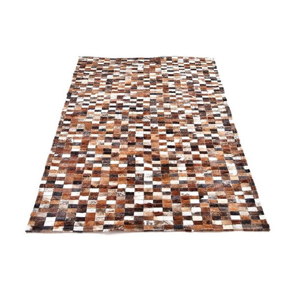 Koberec z kože Mosaik, 193x143 cm