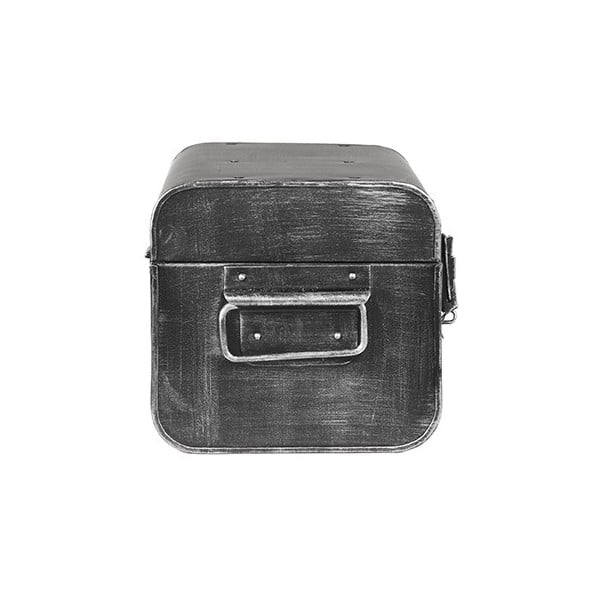 Kovový úložný dekoratívny kufor LABEL51, dĺžka 47 cm-image-1