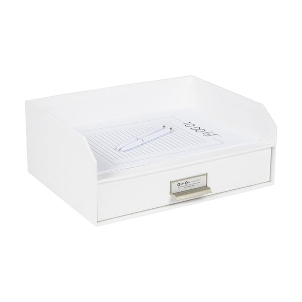 Kartónový organizér na dokumenty so zásuvkou Walter – Bigso Box of Sweden-image-3