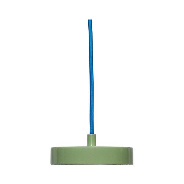 Červené/zelené kovové závesné svietidlo ø 25 cm Remi – Hübsch-image-3