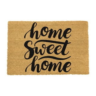 Rohožka z prírodného kokosového vlákna Artsy Doormats Home Sweet Home, 40 x 60 cm
