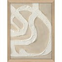 Ručne maľovaný obraz 32,5x42,5 cm Raw organic – Malerifabrikken