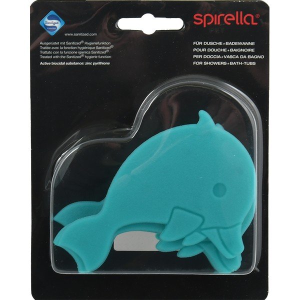 Detská protišmyková podložka do vane 12x8 cm Dauphins – Spirella-image-1
