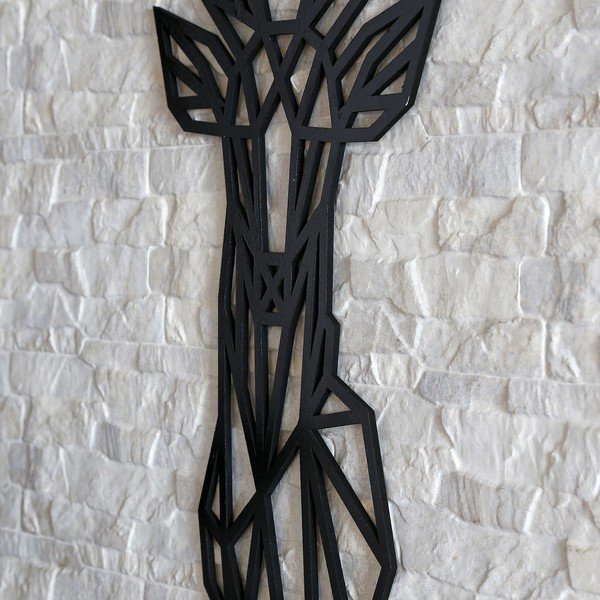 Čierna nástenná dekorácia Deer, 39 × 65 cm-image-3