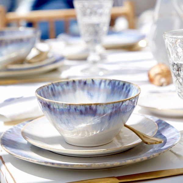 Biely kameninový tanier Costa Nova Brisa, ⌀ 20 cm-image-1