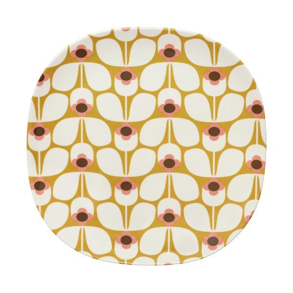 Veľký tanier Orla Kiely Wallflower Candy