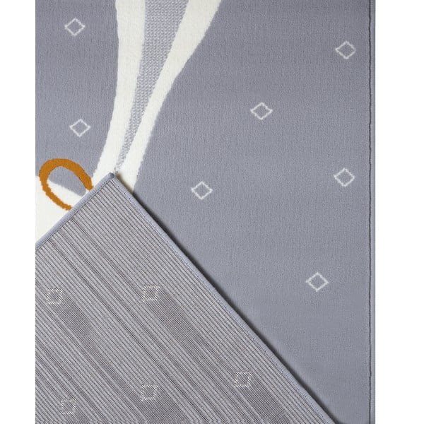 Sivý detský koberec 150x80 cm Bunny Polly - Hanse Home-image-3