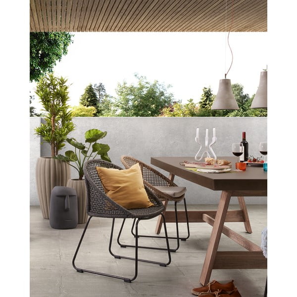 Sivá cementová dekorácia La Forma Levin-image-2