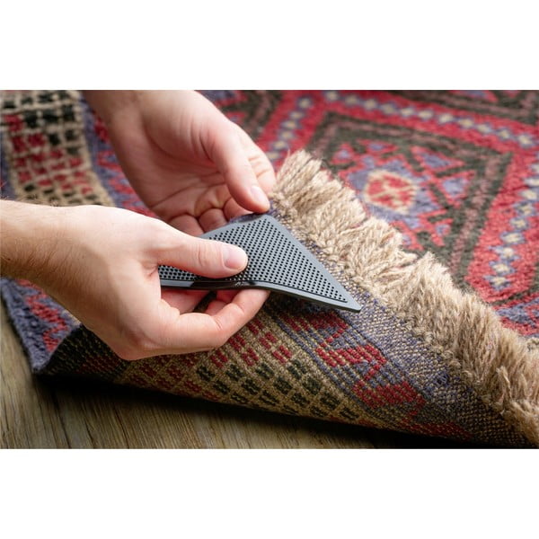 Protišmykové pásky pod koberec v súprave 4 ks 11x15 cm - Maximex-image-1