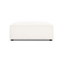 Béžová podnožka z textílie bouclé Jodie – Micadoni Home