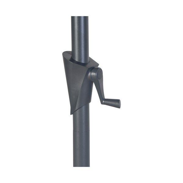 Sivý slnečník ø 350 cm Roja - Rojaplast-image-3