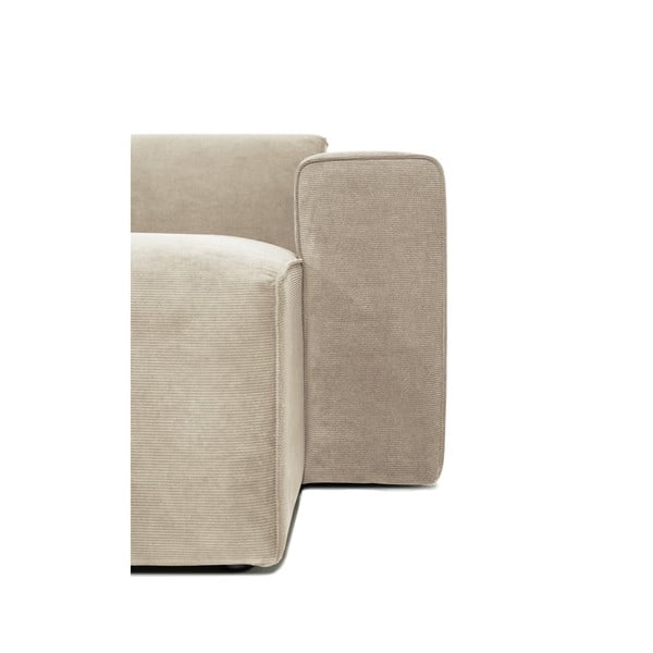 Béžová menčestrová rohová pohovka (pravý roh) Sting - Scandic-image-4