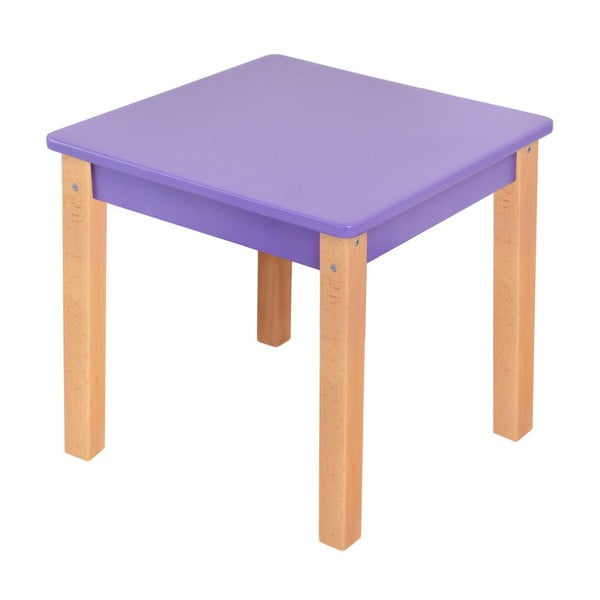 Fialový detský stolík Mobi furniture Mario