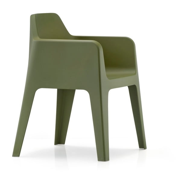 Zelená stolička Pedrali Plus