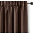 Hnedý dimout záves 140x175 cm Kierra – Restilo