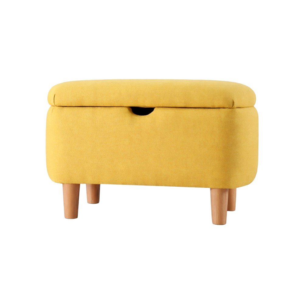 Žltá detská lavica Moouv – Hanah Home