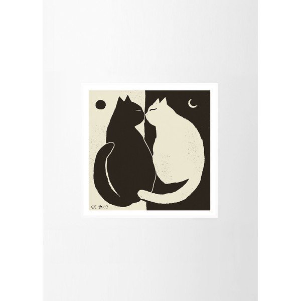 Plagát 50x50 cm You and Me – Enikő Katalin Eged – The Poster Club-image-4