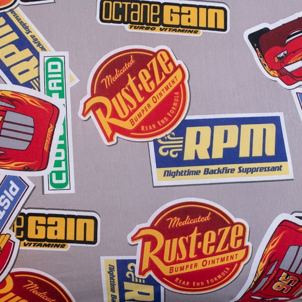 Červené bavlnené detské obliečky na jednolôžko 140x200 cm Cars "Legend" – Jerry Fabrics-image-4