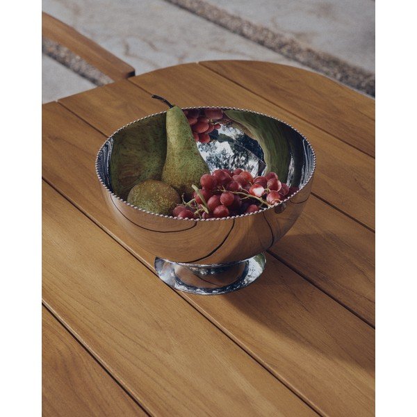 Misa z nehrdzavejúcej ocele v striebornej farbe ø 25,5 cm Nirela – Kave Home-image-2