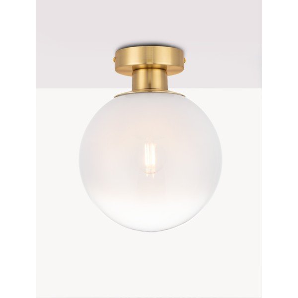 Biele/v zlatej farbe sklenené stropné svietidlo Vita – Nova Luce-image-3