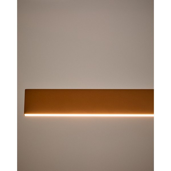 LED závesné svietidlo v terakotovej farbe s kovovým tienidlom Boadella – Kave Home-image-2