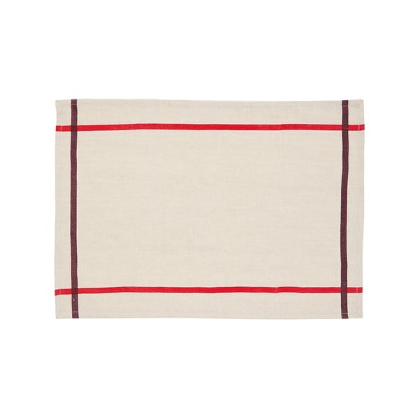 Prestieranie v súprave 2 ks s prímesou ľanu 35x50 cm Delma – Kave Home-image-2