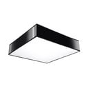 Čierne stropné svietidlo Sollux Mitra Ceiling