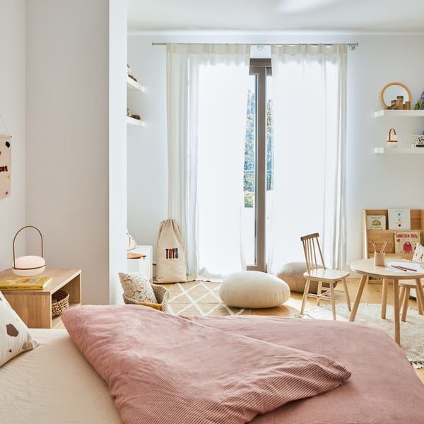 Detská stolička z kaučukového dreva Kave Home Kristie-image-1