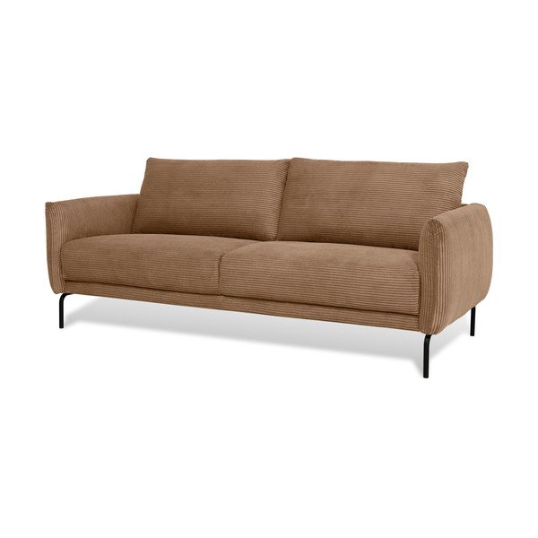 Svetlohnedá menčestrová pohovka 212 cm Venray – Scandic-image-1