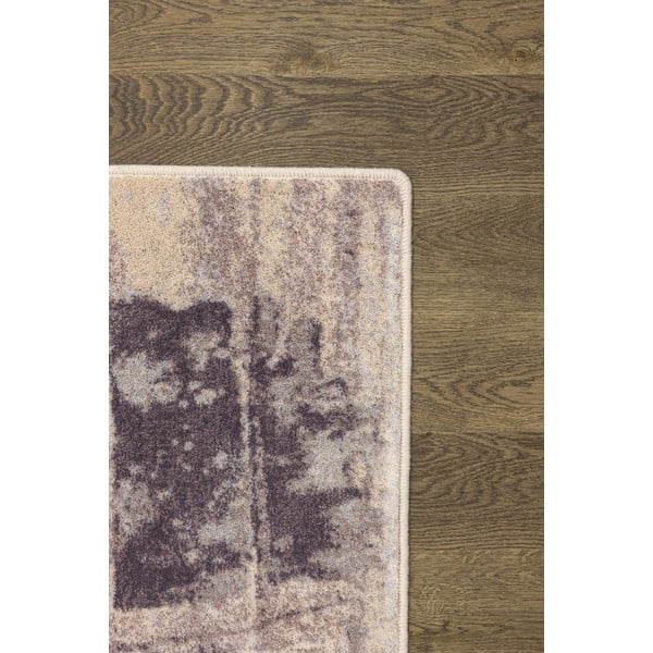 Krémovo-sivý vlnený koberec 160x240 cm Lissey – Agnella-image-3