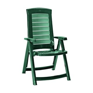 Zelená plastová záhradná stolička Aruba - Keter