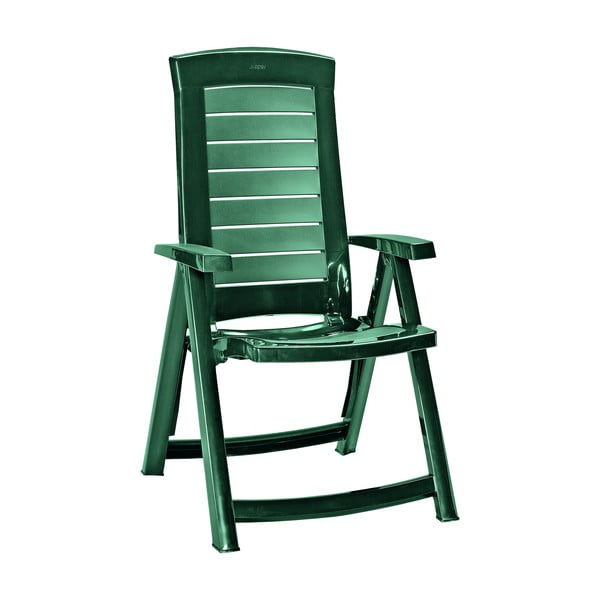 Zelená plastová záhradná stolička Aruba – Keter